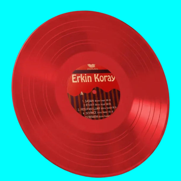 Erkin Koray 2 - Erkin Koray Vol.2 Plak(Renkli Plak) Anadolu Rock | Plak | Schallplatte | LP