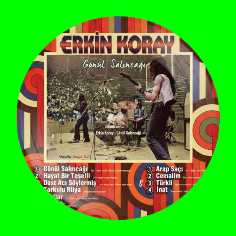Erkin Koray - Gönül Salıncağı (Plak) Erkin Koray Gönül Salincagi Plak | Anadolu Rock | Türkischer rock | schallplatte | LP