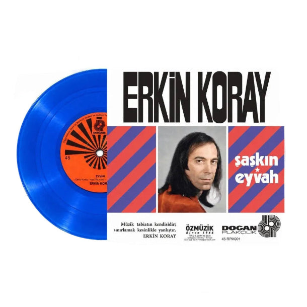 Erkin Koray - Şaşkın (Limited Edition - Sürpriz Numaralı - Sertifikalı (45 Devir Renkli Plak) LP