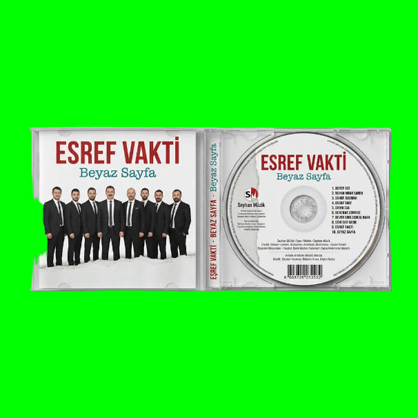 Eşref Vakti - Beyaz Sayfa (CD) Eşref Vakti Beyaz Sayfa CD | Türkischer | Türkische | Türkisch | Pop | Folk | CD