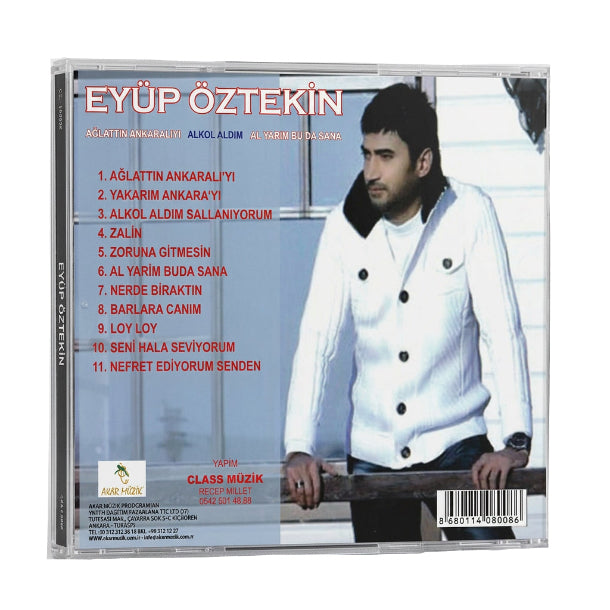 Eyüp Öztekin - Al Yarim Buda Sana(CD)Ağlattın Ankaralıyı -Alkol Aldım (CD) ANKARA Oyun havaları | CD