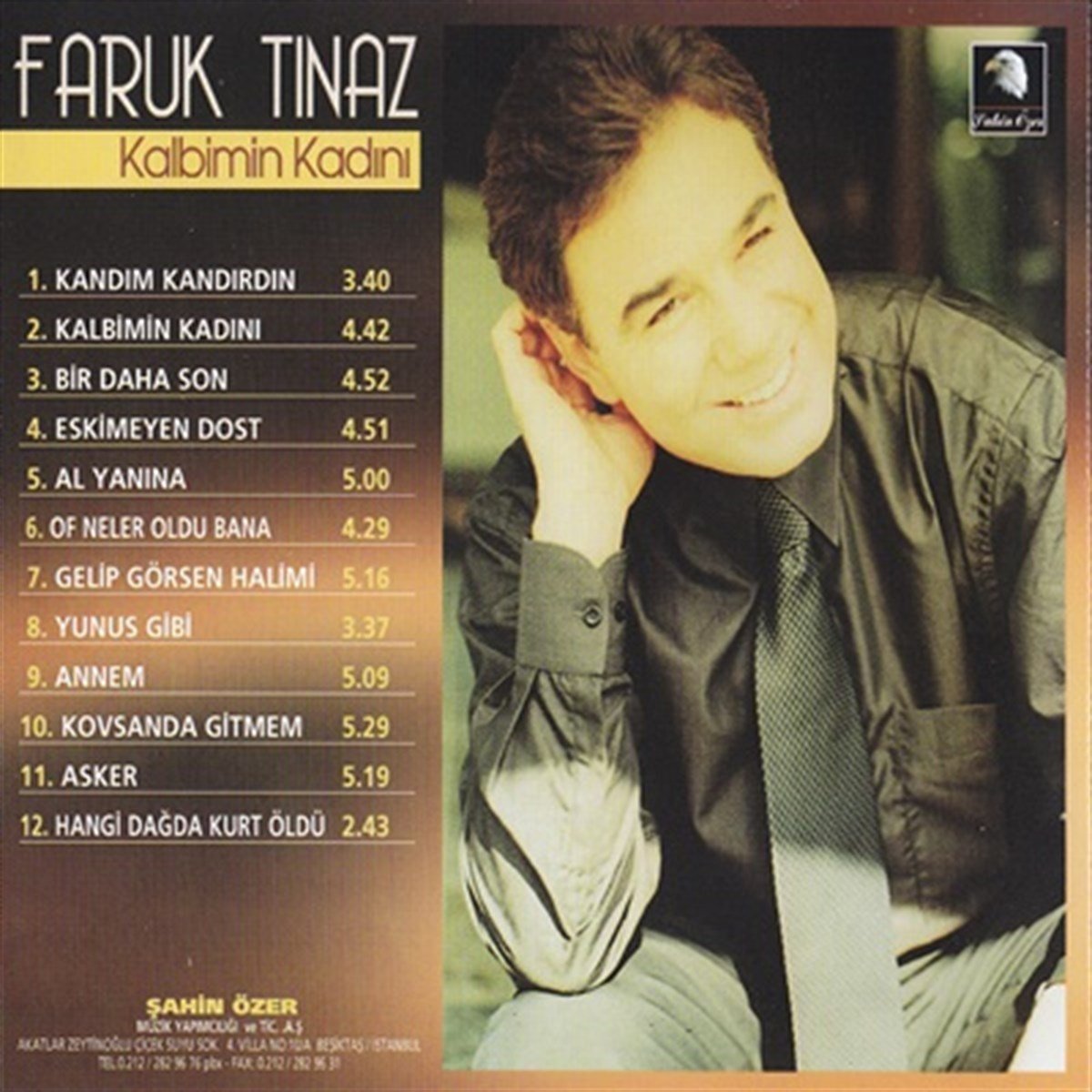 Faruk Tınaz-Kalbimin Kadını CD