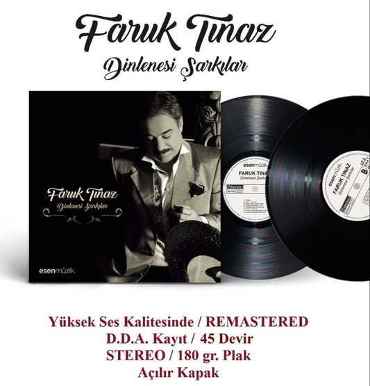 Faruk Tınaz - Dinlenesi Şarkılar | Plak | Schallplatte | LP ( Almanya 'da Türkçe Plak sipariş )