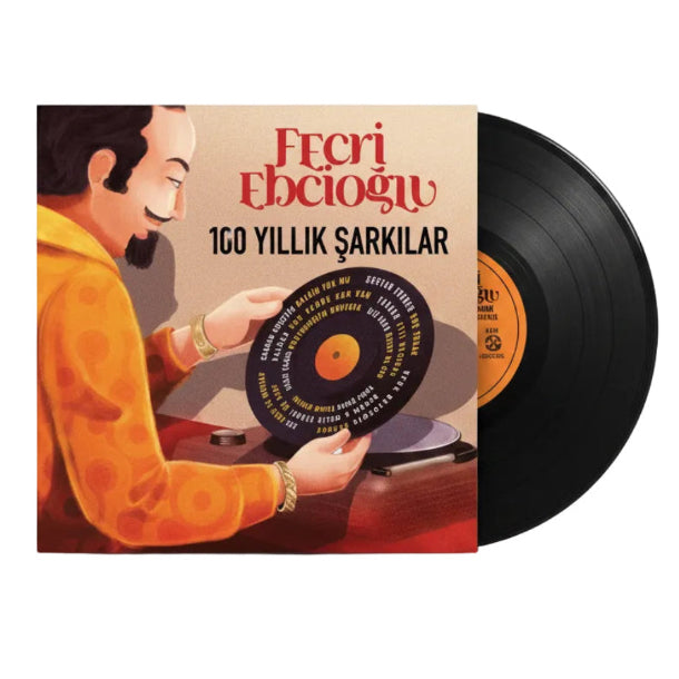 Fecri Ebcioğlu 100 Yıllık Şarkılar - Çeşitli Sanatçılar (Plak)Türk pop müziği | aranjman | Plak | Schallplatte | LP