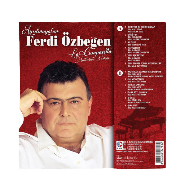 Ferdi Özbeğen / Ayrılmayalım (Kırmızı Plak) Ferdi Özbeğen Ayrılmayalım Plak (Kırmızı Plak)Renkli LP