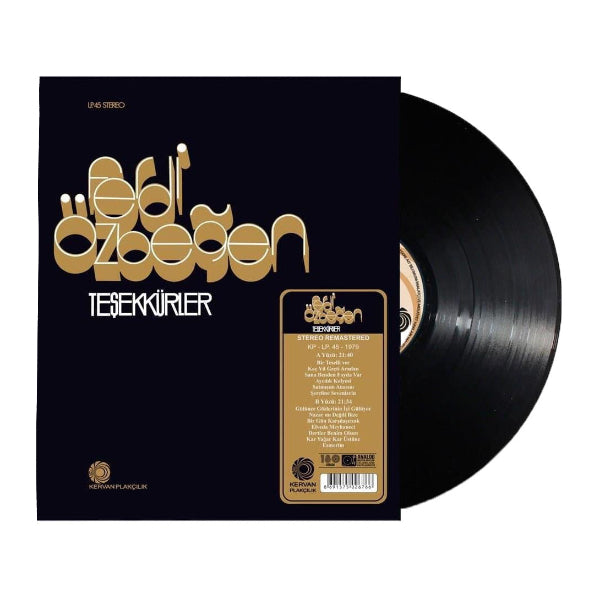 Ferdi Özbeğen - Teşekkürler (Plak)Türkische Arabeskenmusik | Arabesk Müzik | Plak | LP