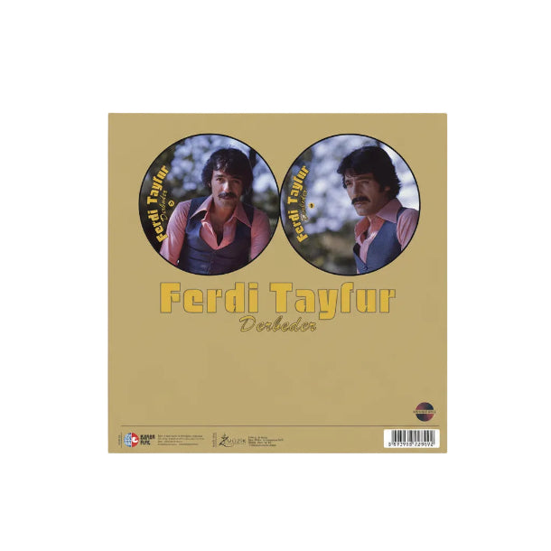 Ferdi Tayfur Derbeder Plak (Picture Plak) Almanya | Belçika | Hollanda | Fransa Plak Sipariş