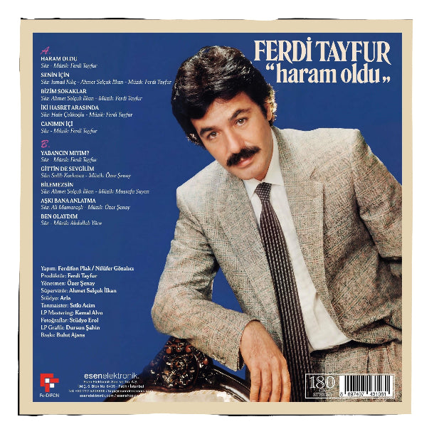 Ferdi Tayfur - Haram Oldu (Plak) Ferdi Tayfur Haram Oldu Plak | LP