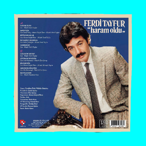 Ferdi Tayfur - Haram Oldu (Plak) Ferdi Tayfur ( Albüm ) Haram oldu Plak | Arabesk LP