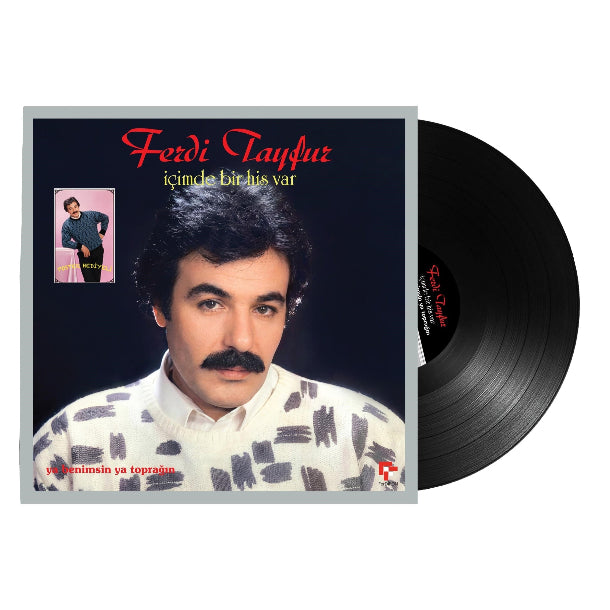 Ferdi Tayfur - İçimde Bir His Var Plak / Ferdi Tayfur Ya Benimsin Ya Toprağın (Poster Hediyeli Plak)