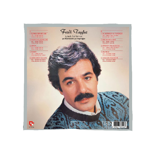 Ferdi Tayfur - İçimde Bir His Var Plak / Ferdi Tayfur Ya Benimsin Ya Toprağın (Poster Hediyeli Plak)