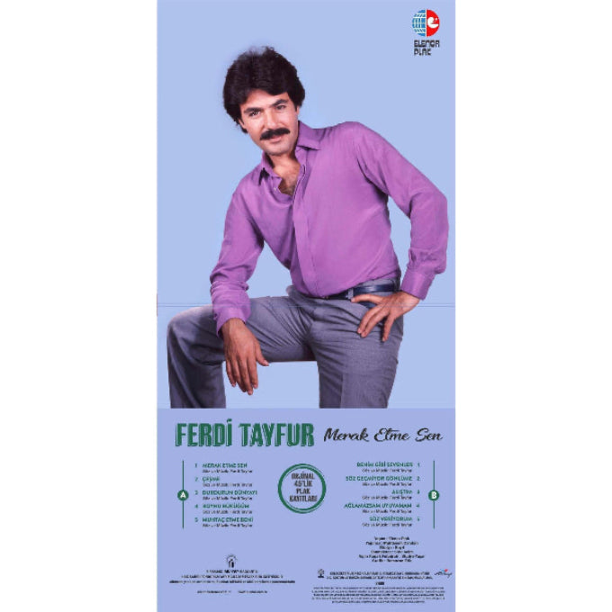 Ferdi Tayfur - Merak Etme Sen Plak - Orjinal 45'lik Plak Kayıtları (LP) Schallplatte
