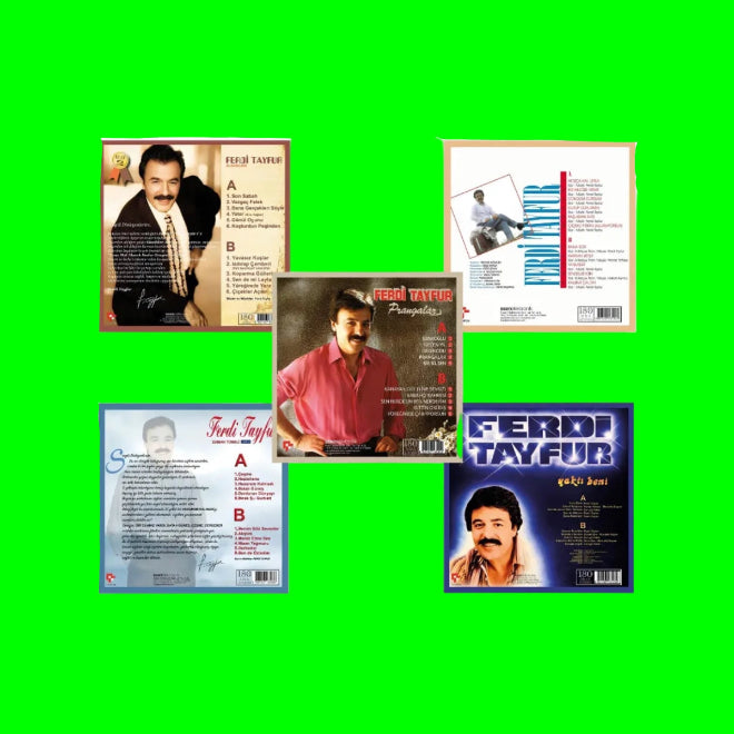 Ferdi Tayfur - Özel Set Plak (5 Plak) Ferdi Tayfur Plak | Ferdi Tayfur Schallplatte | LP