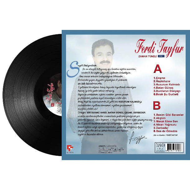 Ferdi Tayfur - Zaman Tüneli  Plak Arşiv 1 (Plak)Ferdi Tayfur Zaman Tüneli Arşiv 1 Plak