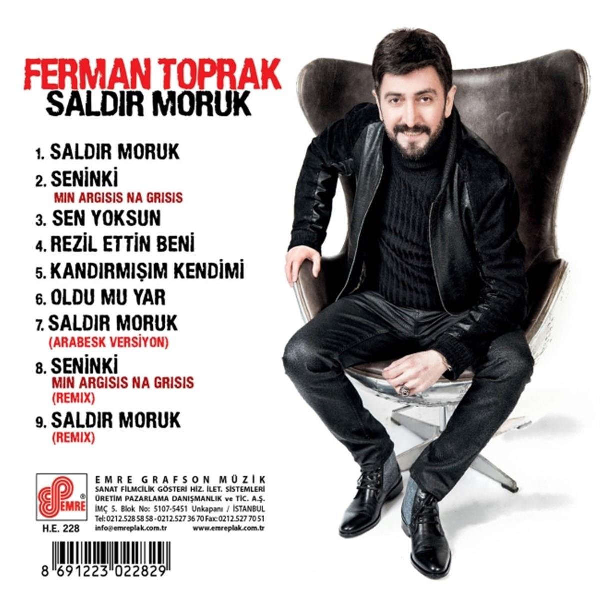 FERMAN TOPRAK - Saldır Moruk - CD