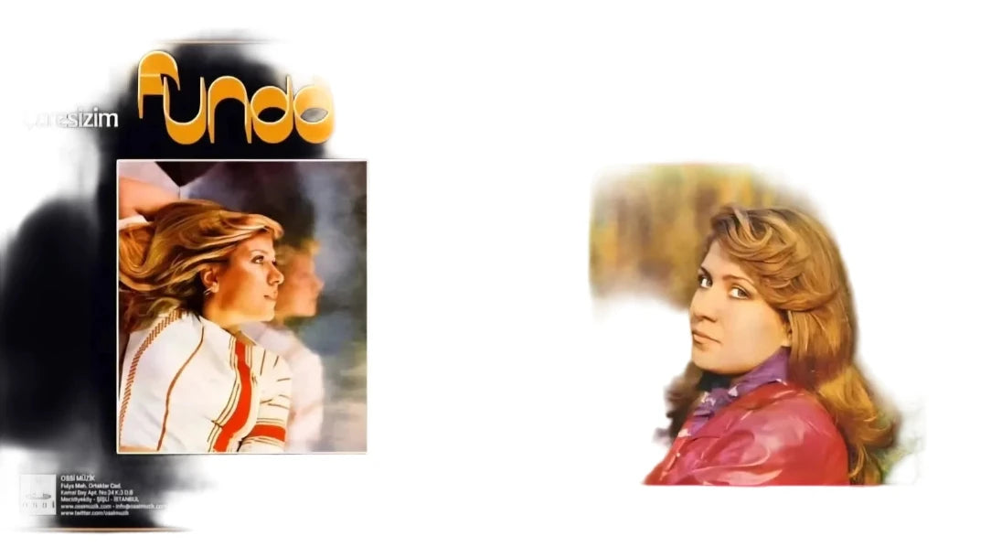 Funda Çaresizim Affetmem Plak - (Renkli Plak) Türk pop müziği | slow müzik | Plak