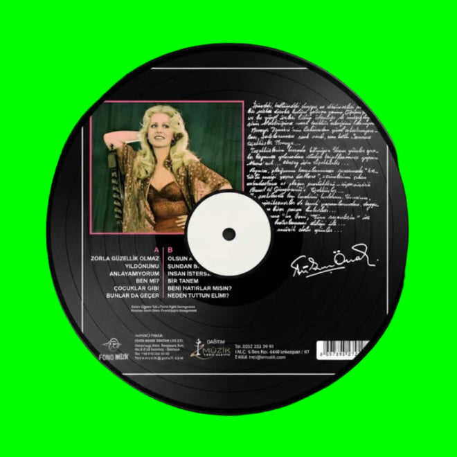 Füsun Önal - Birtanem, Beni Hatırlar Mısın? Plak(Türkçe Plak) Türkischer pop | Schallplatte | LP