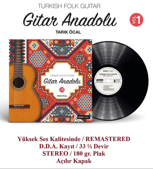 Gitar Anadolu Vol.1 - Tarık Öcal (Plak)enstrümantal |instrumental | Plak | Schallplatte | LP