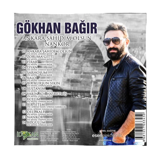 Gökhan Bağlar - Ankara Şahidim Olsun / Nankör (CD)
