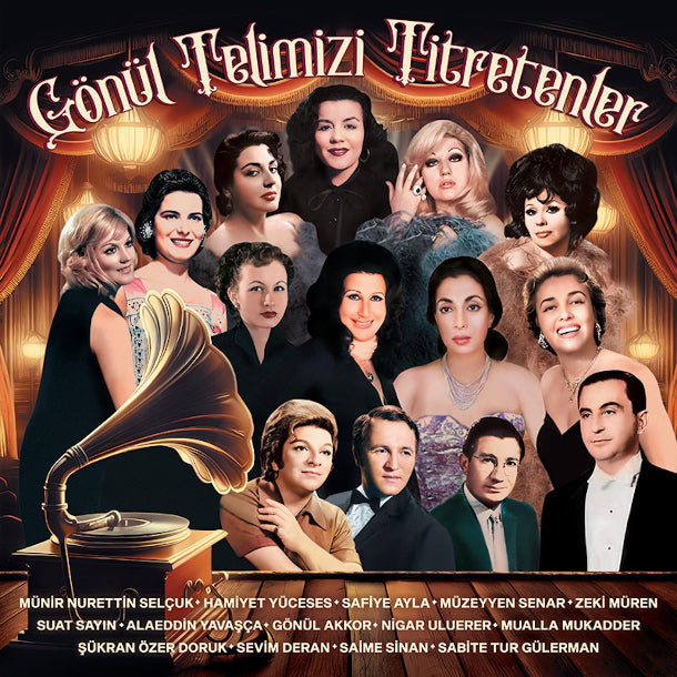 Gönül Telimizi Titretenler Plak- Çeşitli Sanatçılar ( Plak )Türk Sanat| Müziği | Plak|Schallplatte