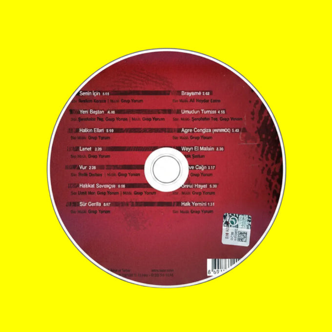 Grup Yorum - Halkın Elleri CD( Grup Yorum CD ) Özgün | Protest | Müzik | CD | CD's