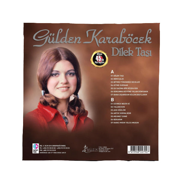 Gülden Karaböcek - Dilek Taşı(45'lik Kayıt) (Plak)Gülden Karaböcek - Dilek Taşı Plak | LP