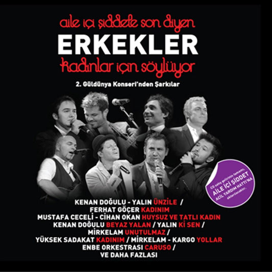 Güldünya CD- Erkekler Kadınlar İçin Söylüyor (CD)Türkce POP CD