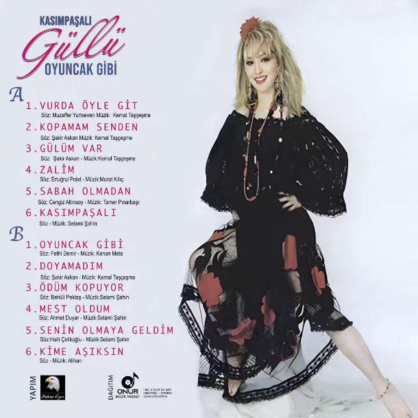 Güllü - Oyuncak Gibi Plak (Numaralı Sınırlı Sayıda Plak )Kasımpaşalı Güllü Plak