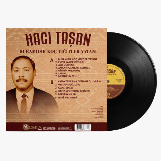 Hacı Taşan - Bura mıdır Koç Yiğitler Vatanı Plak (Türk Halk Plak)Hacı Taşan Bura mıdır Koç Yiğitler Vatanı Plak | Schallplatte