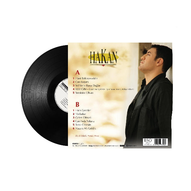 Hakan Altun - Hakan Plak (Plak) Hakan Altun|  Hain Geceler | Köle gibi | Plak | Schallplatte | LP