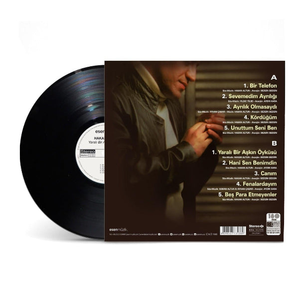 Hakan Altun - Yaralı Bir Aşkın Öyküsü Plak (Arabesk | Schallplatte | LP)