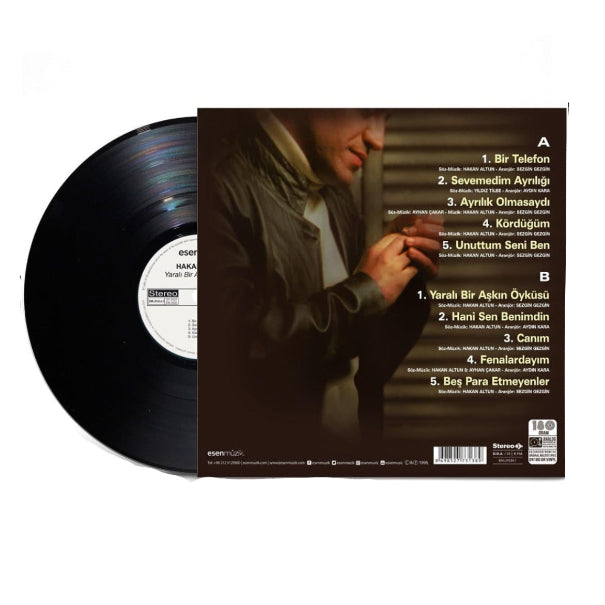 Hakan Altun - Yaralı Bir Aşkın Öyküsü Plak (Arabesk | Schallplatte | LP)