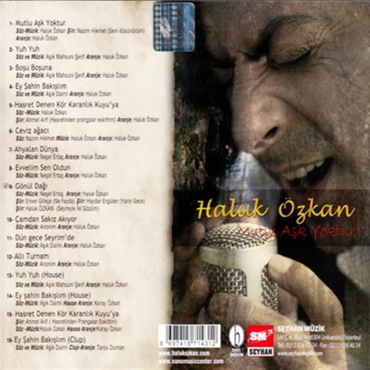 Haluk Özkan CD- Mutlu Aşk Yoktur ( CD ) Türk Halk |CD