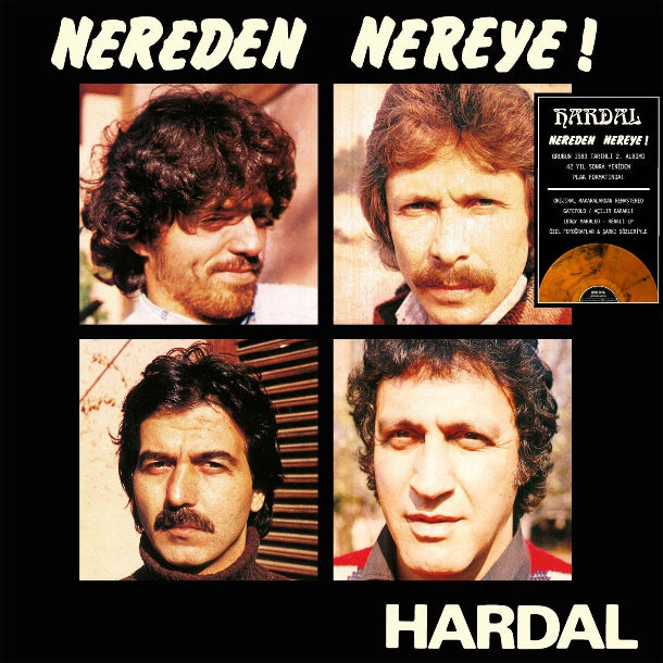 Hardal - Nereden Nereye !Plak (Renkli Plak) HARDAL Schallplatte