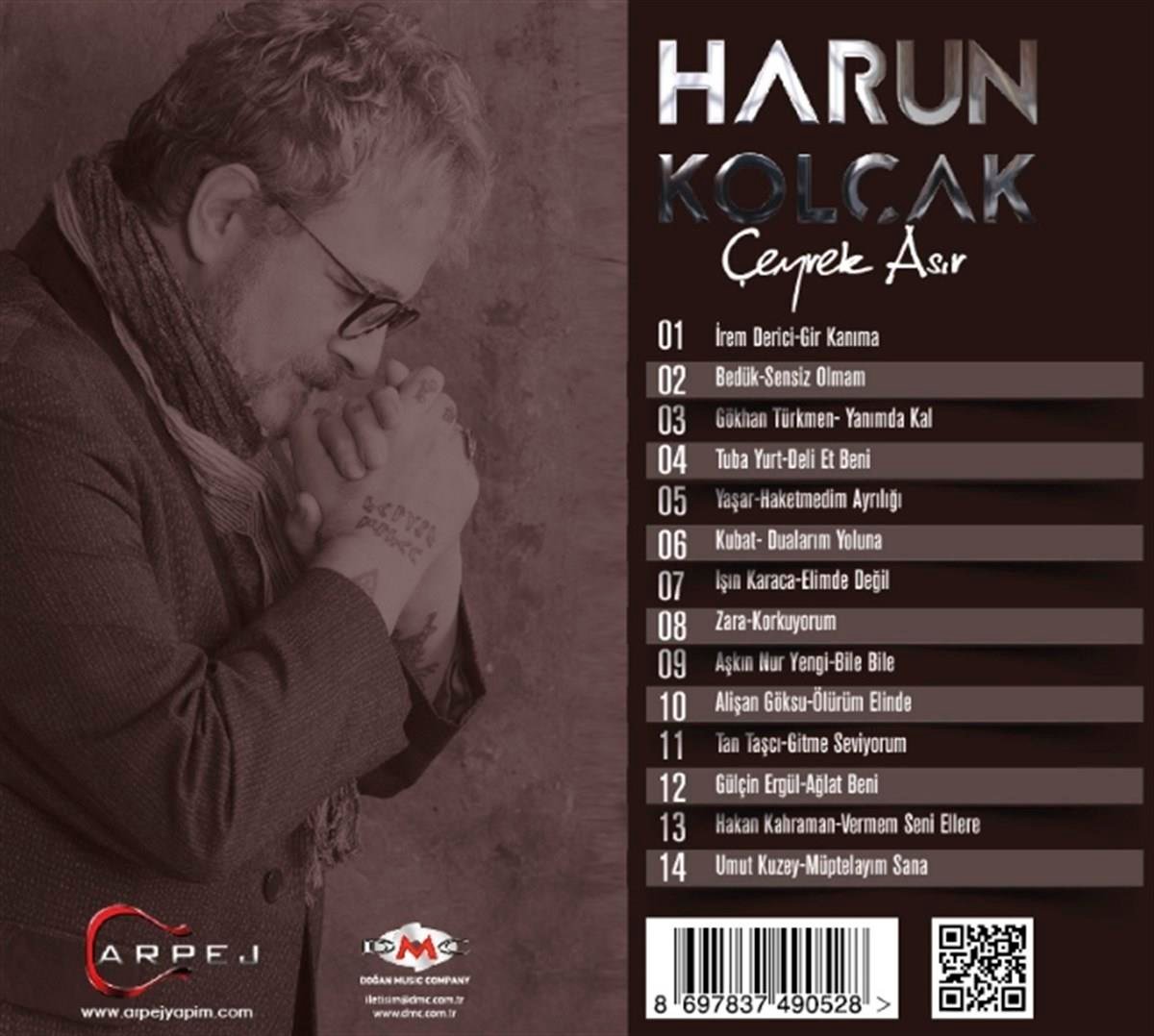 Harun Kolçak- Çeyrek Asır(CD)karışık |Pop| CD