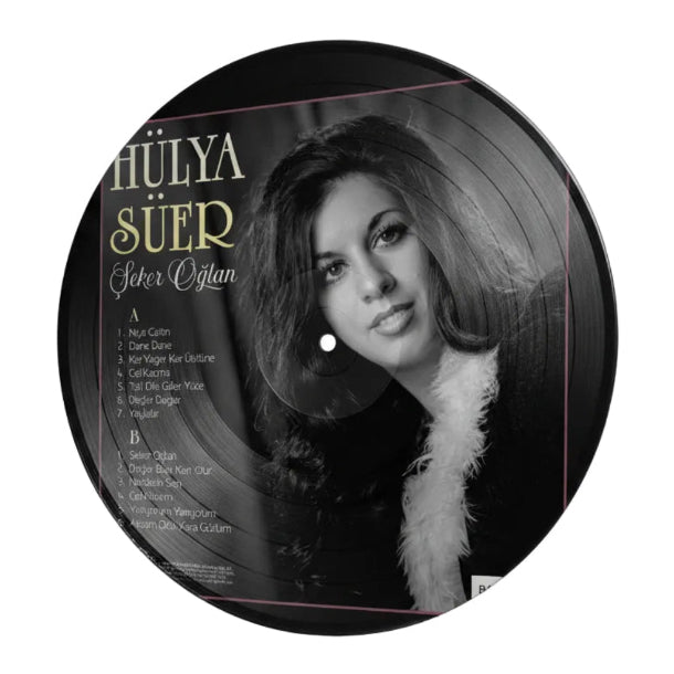 Hülya Süer - Şeker Oğlan Plak(Renkli Plak)Hülya Süer Şeker Oğlan Plak | Türk Halk Müziği | Plak