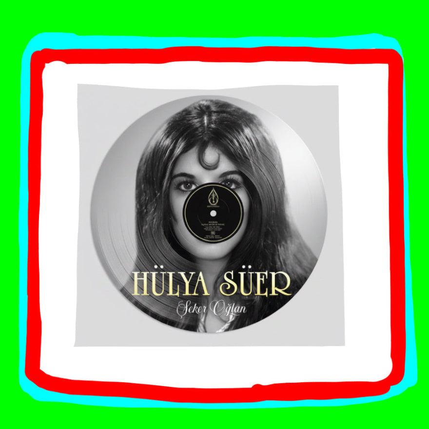 Hülya Süer - Şeker Oğlan Plak(Renkli Plak)Hülya Süer Şeker Oğlan Plak | Türk Halk Müziği | Plak