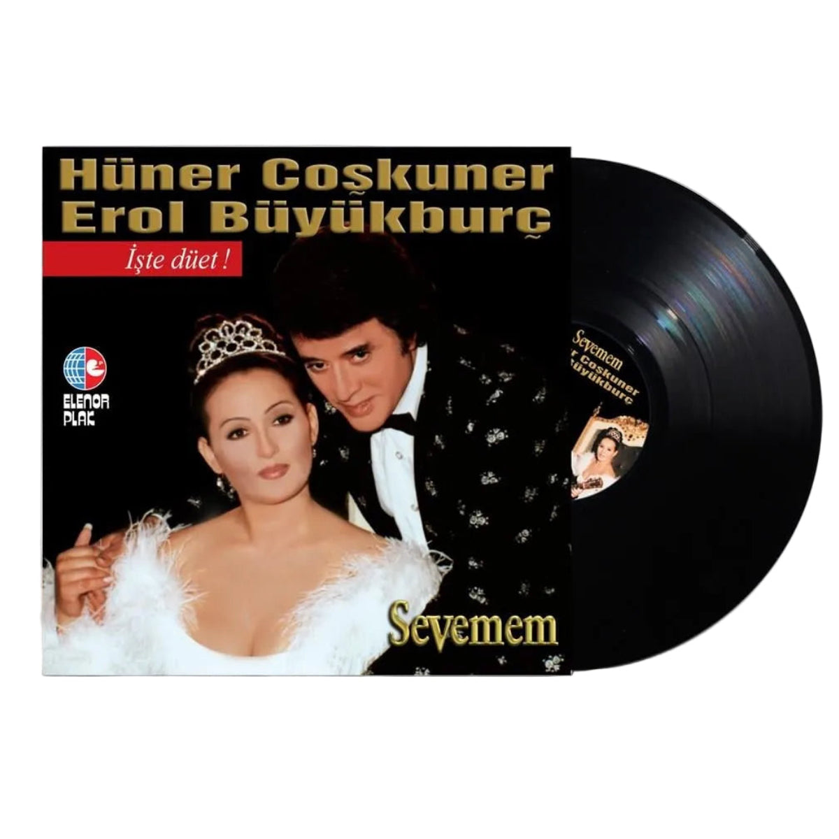 Hüner Coşkuner | Erol Büyükburç - Sevemem (Plak) Türkçe | Pop | Plak | Schallplatte | LP