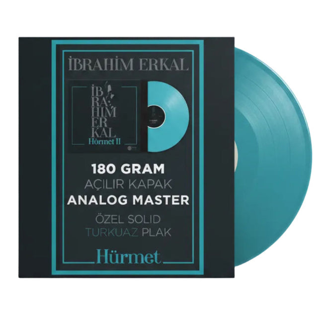 ibrahim Erkal - Hürmet | 2 Plak (Özel Solid Turkuaz Plak) Schallplatte | LP
