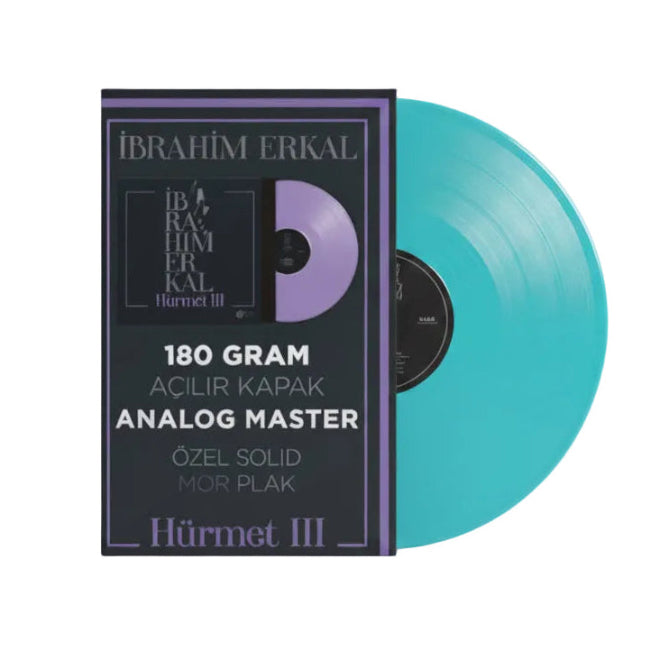 İbrahim Erkal | Plak - Hürmet 3 | Plak (Özel Solid Mor Plak)Schallplatte | LP