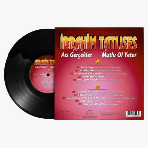 İbrahim Tatlıses Plak - Acı Gerçekler Plak ( Ibrahim Tatlises Plak )İbrahim Tatlıses Schallplatte | LP