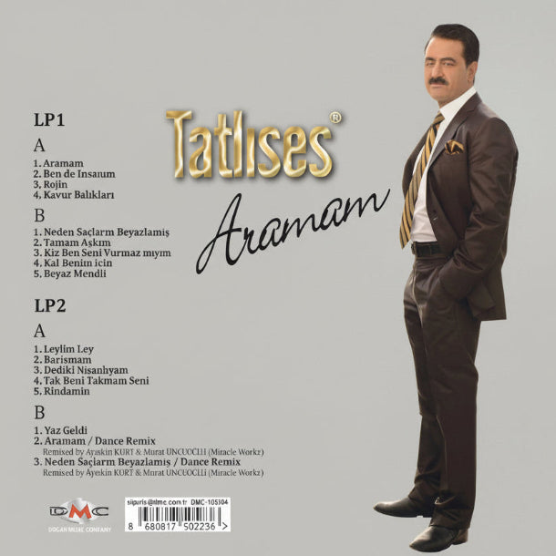İbrahim Tatlıses Plak - ibrahim Tatlises - Aramam Plak (2 Plak) Schallplatte | LP