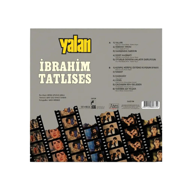 İbrahim Tatlıses Yalan Plak (ibrahim Tatlıses Yeni Albümü )Arabesk Plak | Schallplatte| LP