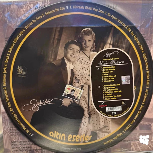 Zeki Müren -Bir Tatlı Tebessüm | Altın Eserler | Plak |Schallplatte | LP