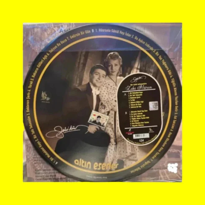 Zeki Müren -Bir Tatlı Tebessüm | Altın Eserler | Plak | Fotoğraf Baskı | Picture Disk | Schallplatte | LP