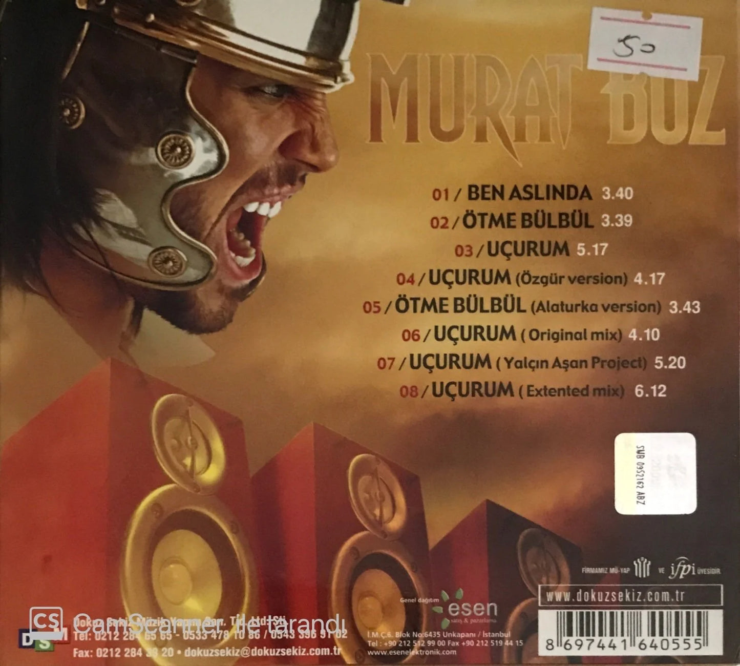 Murat Boz- Uçurum - Türkcepop cd-CD