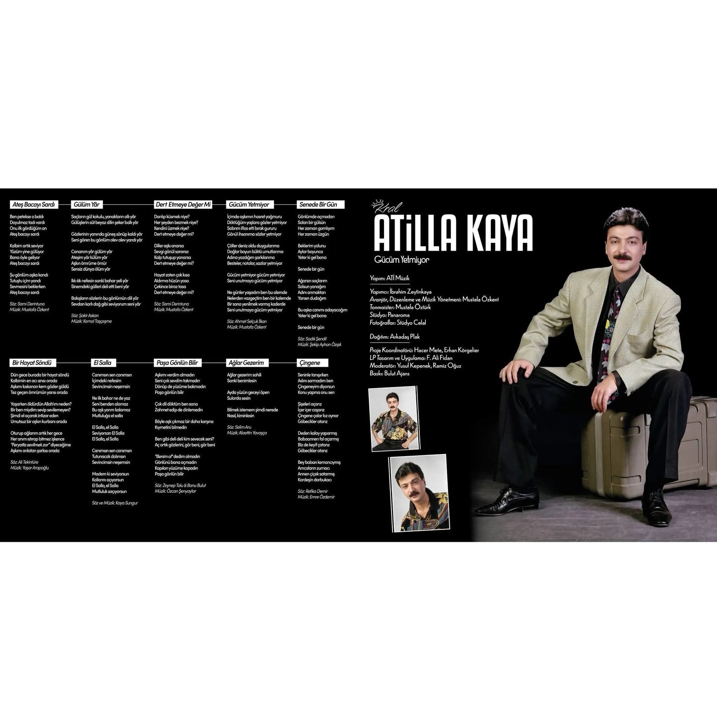 Atilla Kaya – Gücüm Yetmiyor Plak