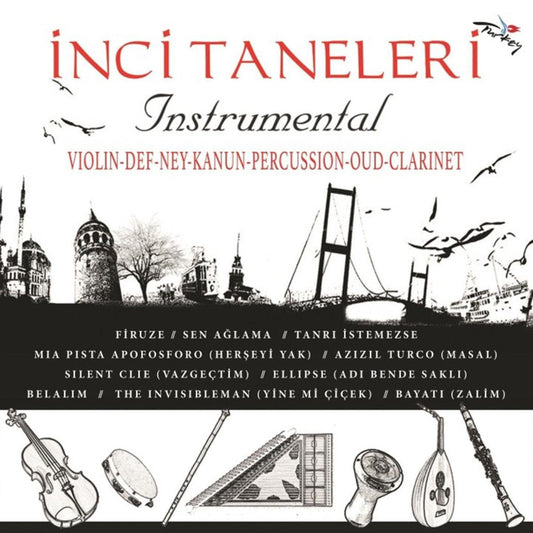 İnci Taneleri Plak (Sezen Aksu şarkılarının enstrümental Plak)Enstrümantal Sezen Aksu şarkıları