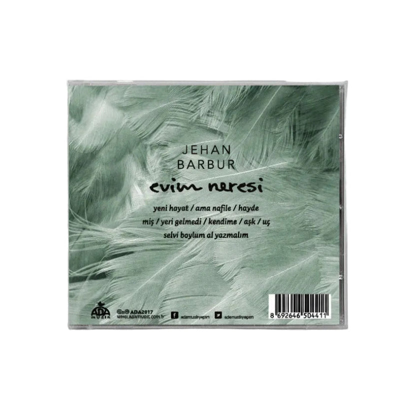 Jehan Barbur - Evim Neresi CD (CD) Pop Caz CD