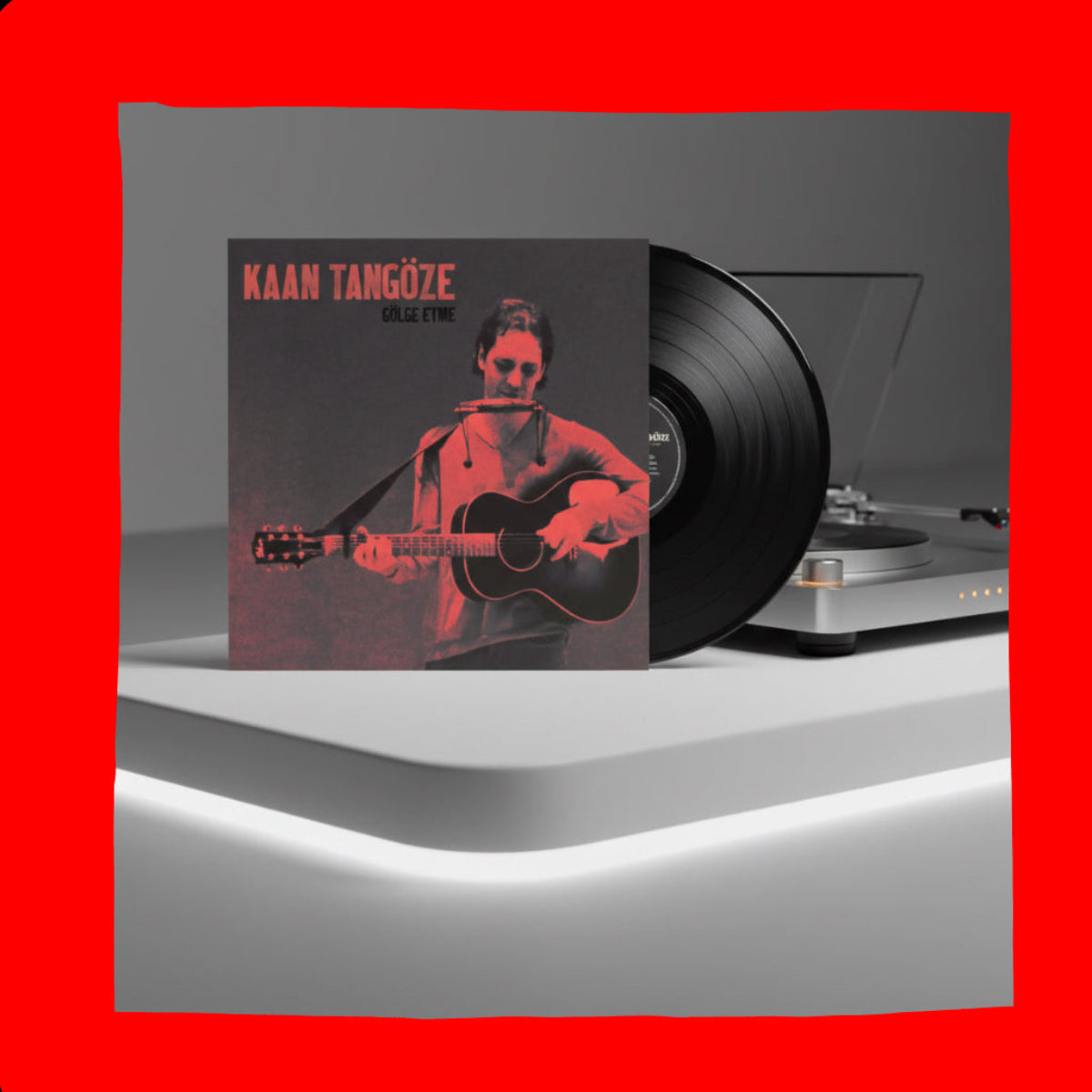 Kaan Tangöze - Gölge Etme (Plak) Bekle Dedi Gitti | Plak | Türkischer rock Schallplatte | LP